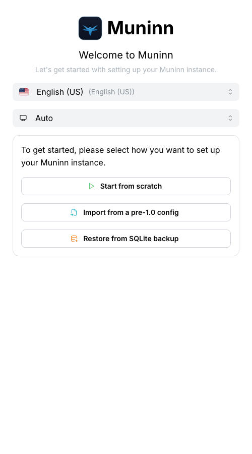 Screenshot of Step 1 onboarding